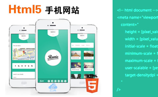 HTML5手機網(wǎng)站開發(fā)頁面寬度解決方案